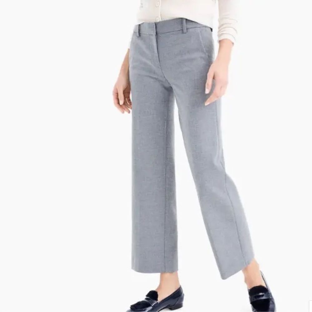 J. Crew Peyton Wide Leg Work Pant